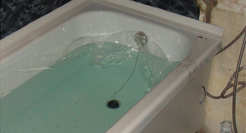 Установкой акрилового вкладыша | Бикин